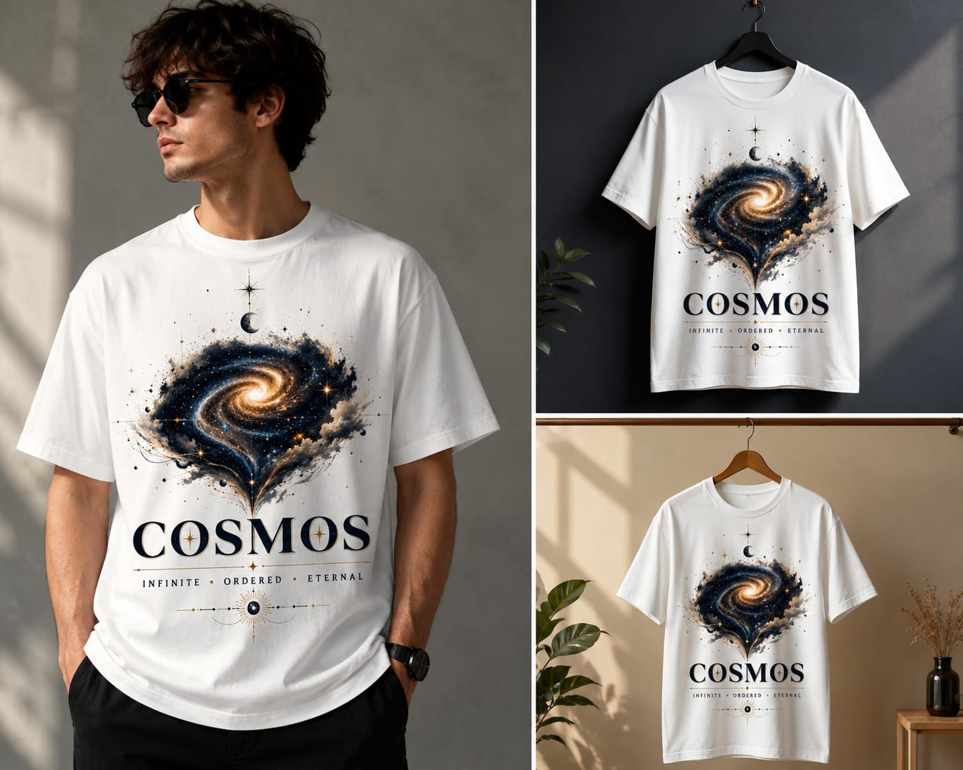 Cosmos: Infinite • Ordered • Eternal Tee