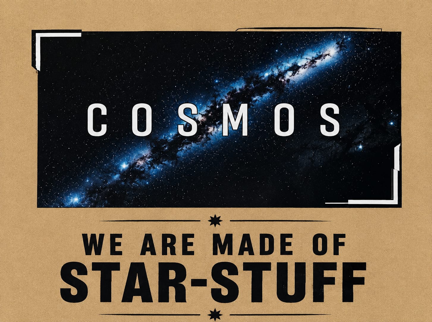 Cosmos Star-Stuff Oversized T-Shirt - Image 5