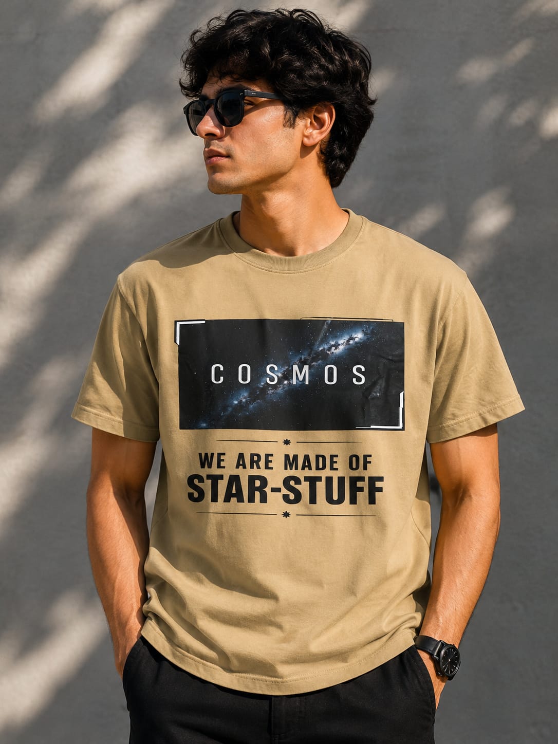 Cosmos Star-Stuff Oversized T-Shirt - Image 2