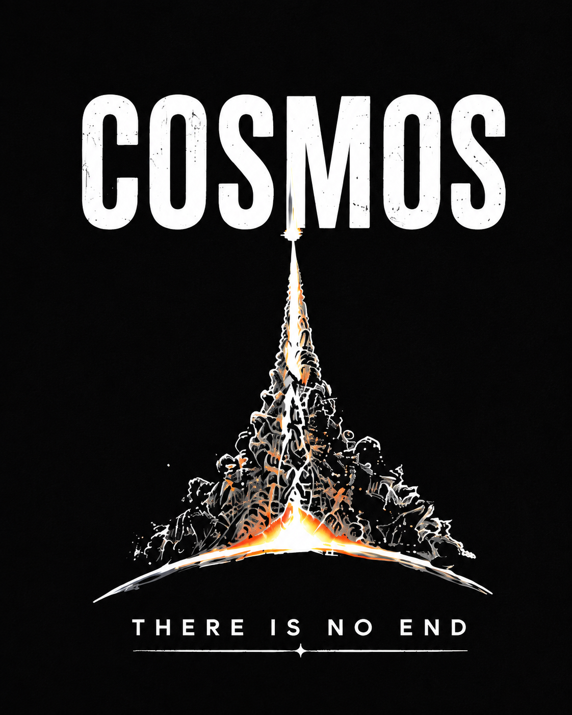 COSMOS – THERE IS NO END T-SHIRT - Image 3